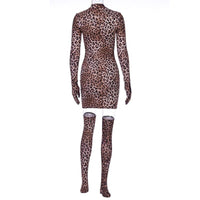 SPOTS & DOTS DRESS WITH STOCKINGS